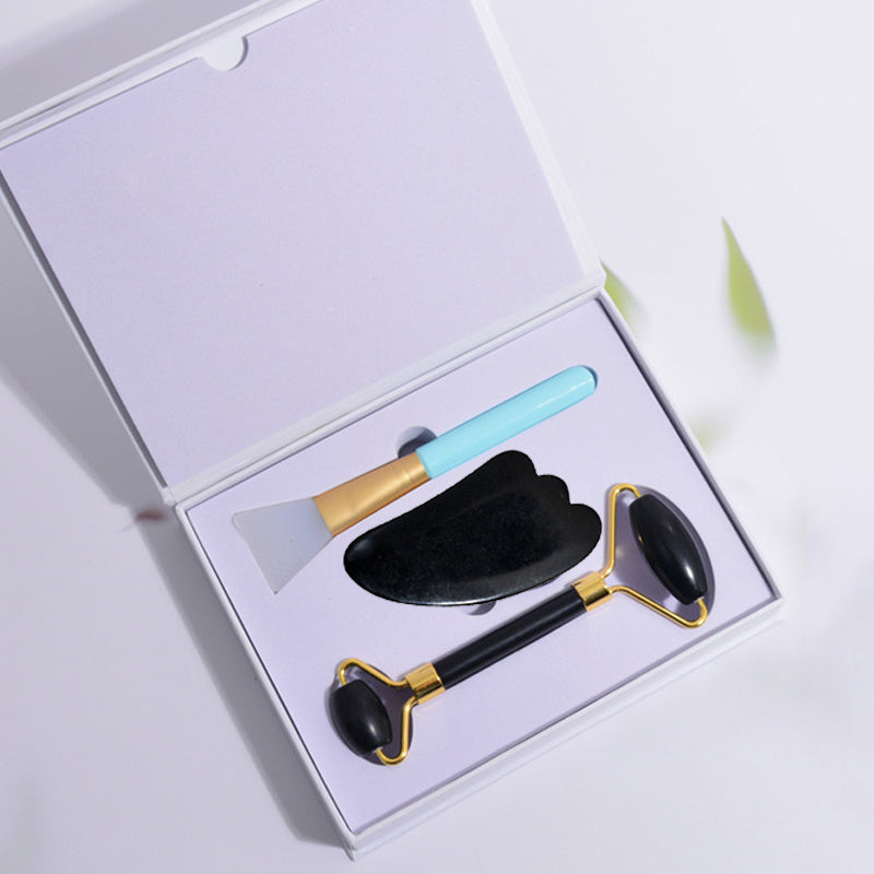 LuxuryGlow Natural Jade Face Massage Tool – Anti-Aging Roller for Glowing Skin