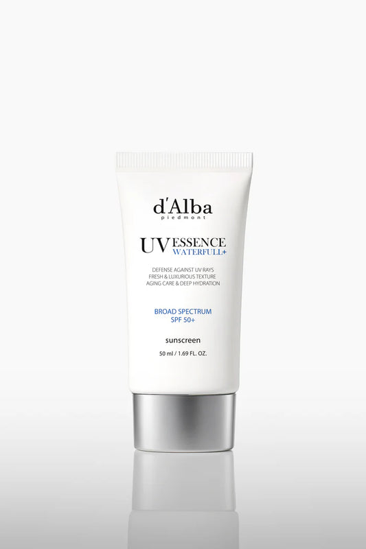 d’Alba White Truffle Essence Sunscreen SPF 50+ | Hydrating, Anti-Aging & Glowy Base