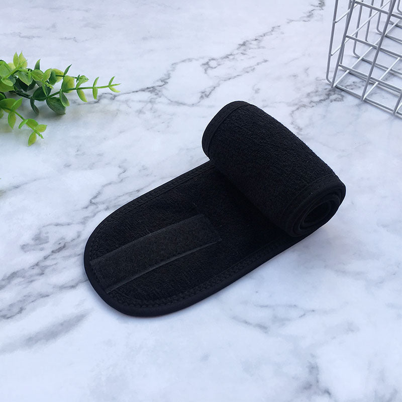 Diadema suave LuxuryGlow para el lavado facial, maquillaje y rutina de cuidado de la piel