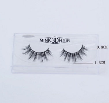 Pestañas postizas 3D de visón LuxuryGlow Faux Aurelia: volumen natural con efecto de cola larga