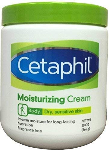 Cetaphil Moisturizing Cream – Fragrance-Free, 8.8 oz, Intense Hydration for Dry & Sensitive Skin
