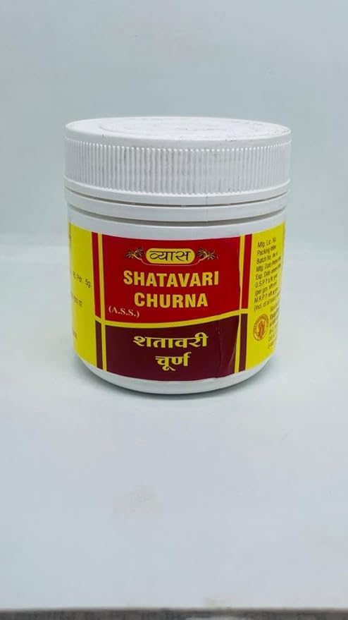 Vyas Shatavari Churna (Pack of 2 × 100g) | Ayurvedic Powder for Women’s Health, Digestion & Hormonal Balance
