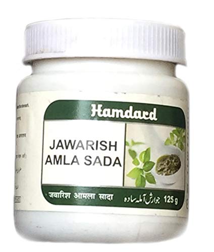 Hamdard Jawarish Amla Sada 125g (Pack of 2) – Ayurvedic Digestive Tonic for Energy, Immunity & Gut Health