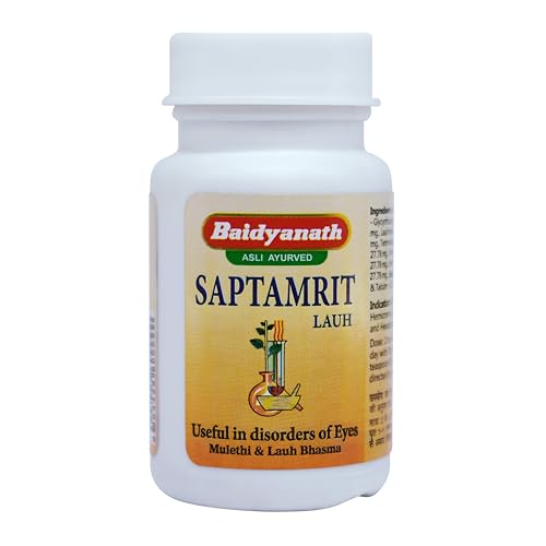 Baidyanath Saptamrit Lauh Tablets (Pack of 2) – Ayurvedic Formula for Eye & Overall Wellness