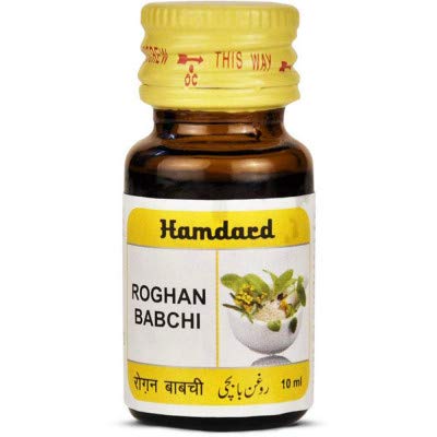 Hamdard Roghan Babchi Oil 10ml × Pack of 5 | Ayurvedic Remedy for Skin Health