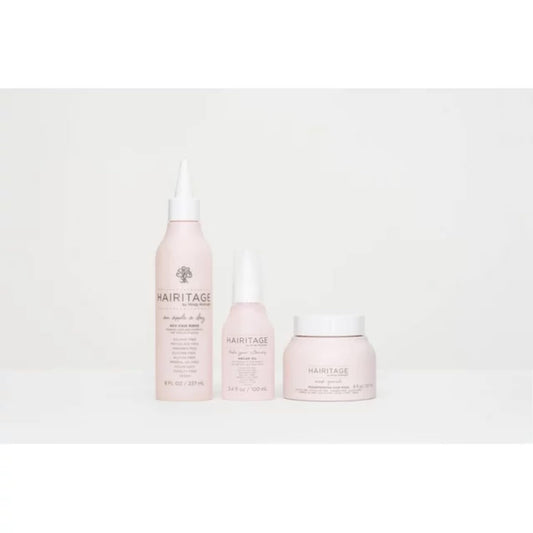 Hairitage Argan Oil Deep Conditioning Hair Mask – Hydrating Repair Treatment for Dry, Damaged, Curly & Color-Treated Hair with Shea Butter, Aloe & Soy Protein – 237ml