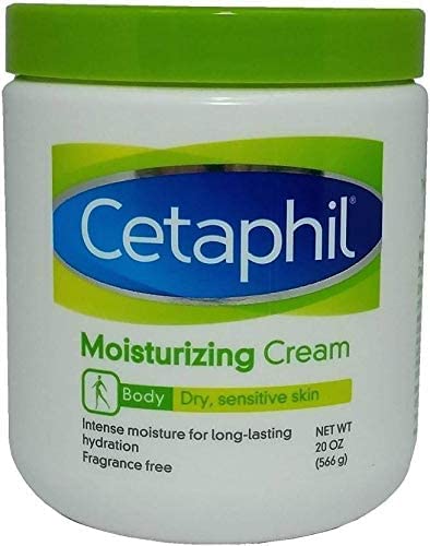 Cetaphil Moisturizing Cream – Fragrance-Free, 8.8 oz, Intense Hydration for Dry & Sensitive Skin