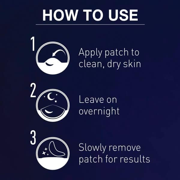 PanOxyl PM Overnight Spot Patches – Advanced Hydrocolloid Acne Healing Dots for Faster Recovery (40 Count, Fragrance-Free)