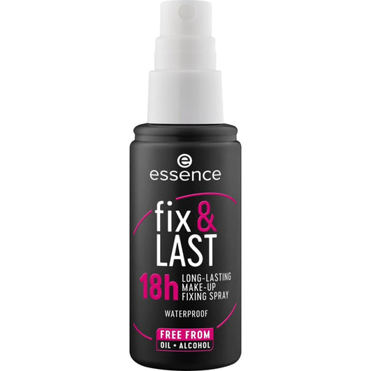 essence Fix & Last 18H Makeup Fixing Spray – Smudge-Proof, Vegan & Cruelty-Free