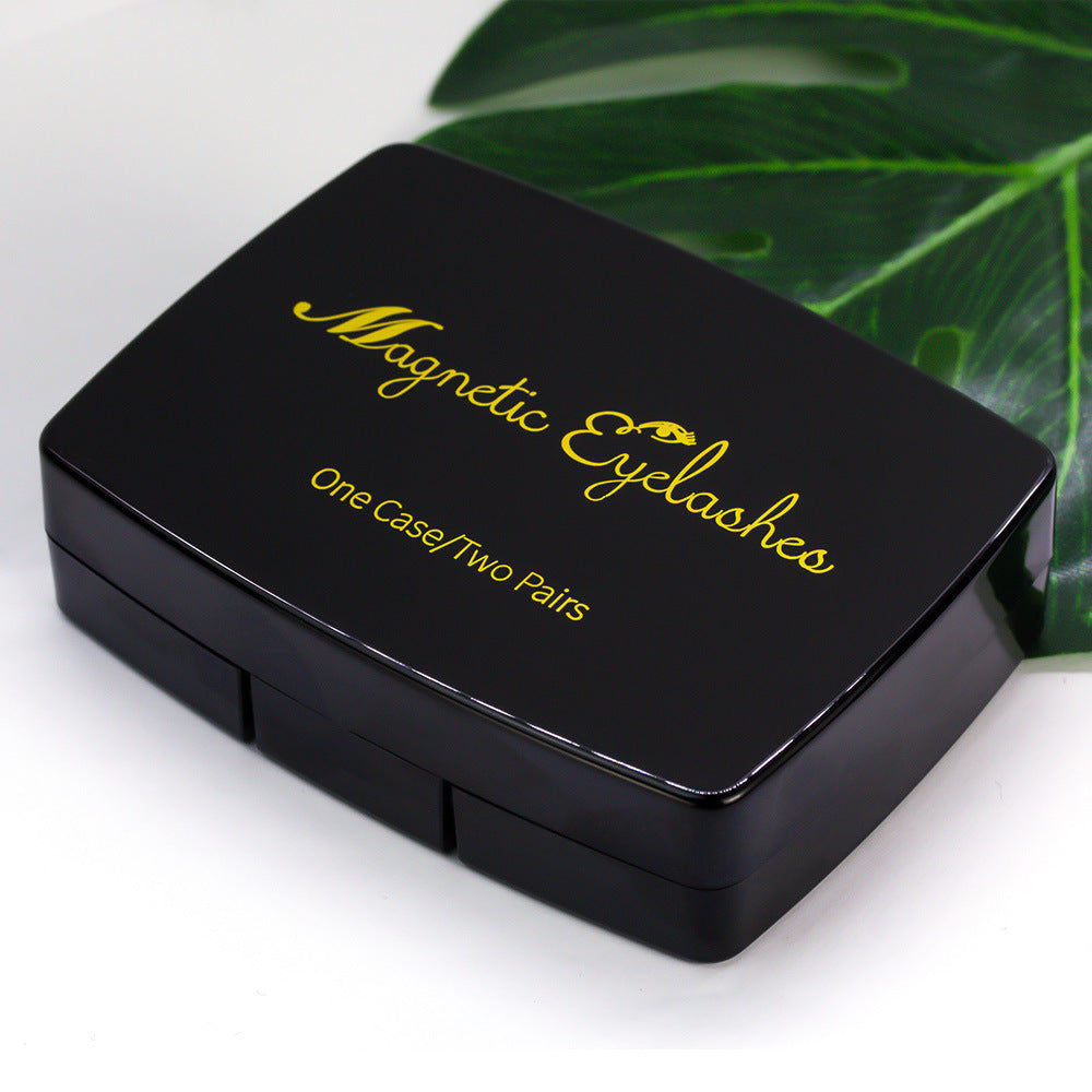 LuxuryGlow Magnetic Eyelash Kit with Applicator – Reusable Natural Look Lashes with Mirror Case