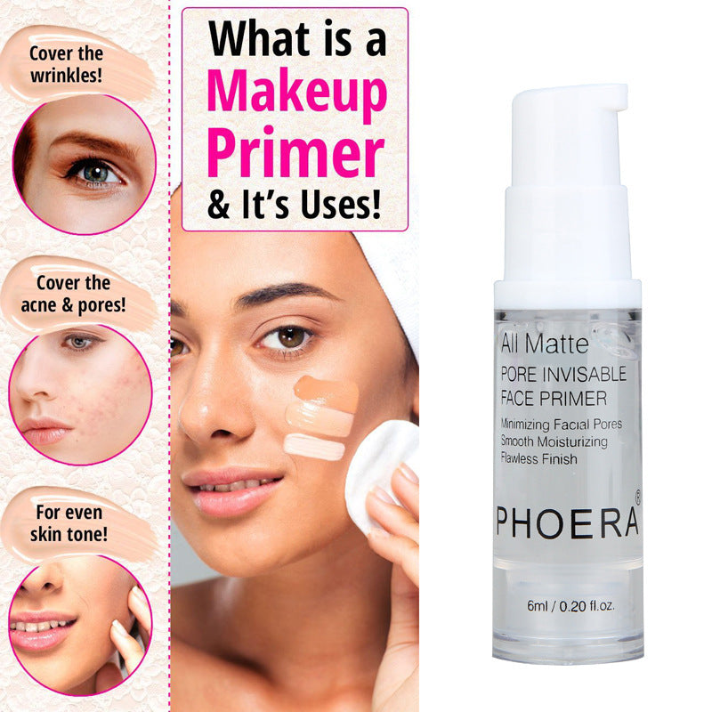 PHOERA Hydrating Makeup Primer 6ML – Long-Lasting & Moisturizing Base