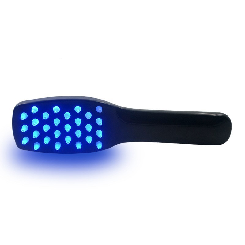 LuxuryGlow USB Iridescent Hair & Head Massager – 3-Speed Vibration Scalp Relaxer
