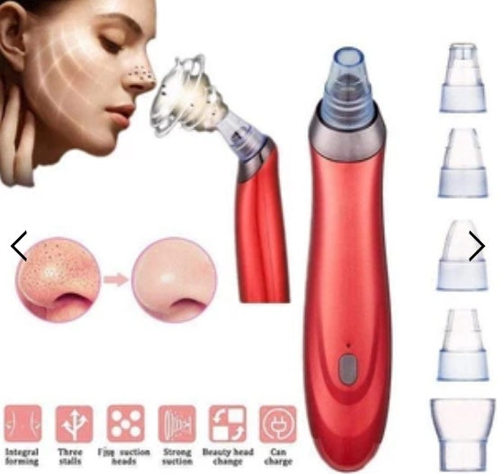 جهاز إزالة الرؤوس السوداء الكهربائي من LuxuryGlow - منظف عميق للمسام ومزيل لحب الشباب