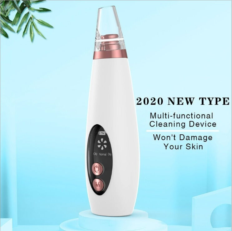 Aspirador microcristalino para puntos negros LuxuryGlow: limpiador de poros profundos