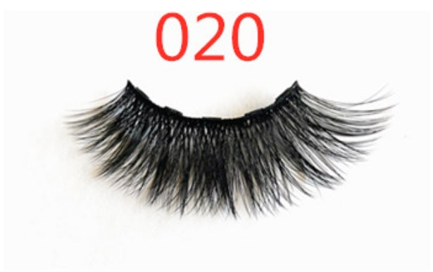 LuxuryGlow Magnetic False Eyelashes – Natural Look with Cotton Stem (1 Pair)