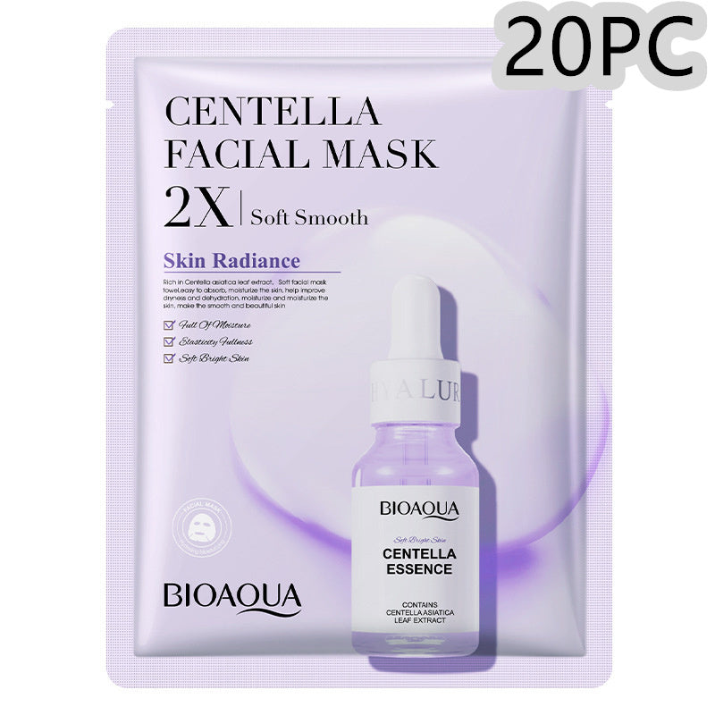 BIOAOUA Collagen & Hyaluronic Acid Face Mask – Hydrating & Firming Sheet Mask