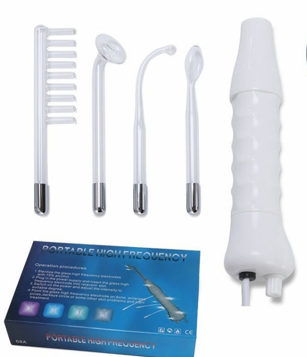 Varita facial de alta frecuencia LuxuryGlow: dispositivo para el tratamiento del acné y la curación de la piel