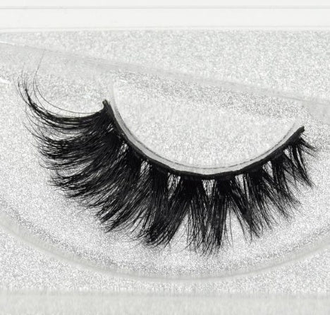 Pestañas postizas 3D de visón LuxuryGlow Faux Aurelia: volumen natural con efecto de cola larga