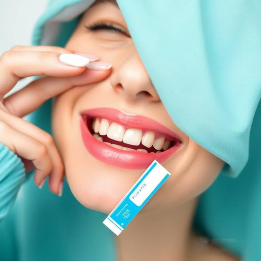 LuxuryGlow Teeth Whitening Strips – 14 Treatments, Sensitivity-Free, Natural Stain Remover with Coconut & Lemon Oils