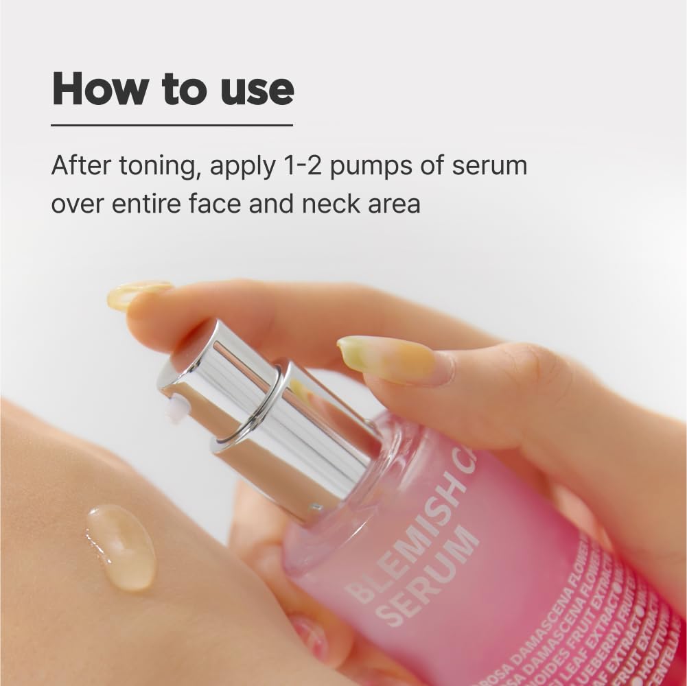 ISOI Blemish Care Up Serum – Vegan Hydrating Korean Serum for Smooth, Even-Toned & Glass Skin, 35ml