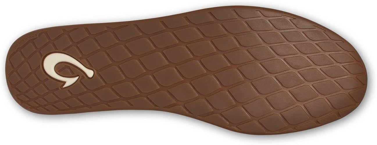 OLUKAI Ku'una Women’s Slippers – Genuine Shearling, Nubuck Leather & Drop-In Heel