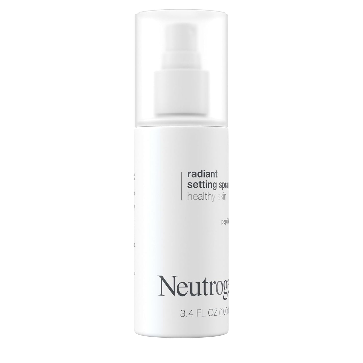 Neutrogena Healthy Skin Radiant Setting Spray – Lightweight Makeup Lock Mist with Antioxidants & Peptides for Hydration & Glow – 3.4 fl oz