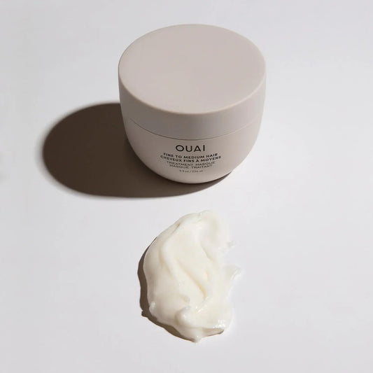 OUAI Fine to Medium Hair Mask – Deep Hydration & Repair for Shiny Hair