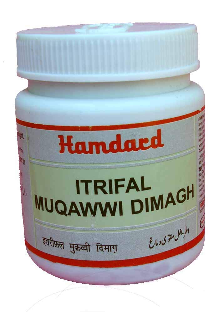 Hamdard Itrifal Muqawwi Dimagh 125g (Pack of 3) | Ayurvedic Brain Tonic for Memory, Focus & Headache Relief