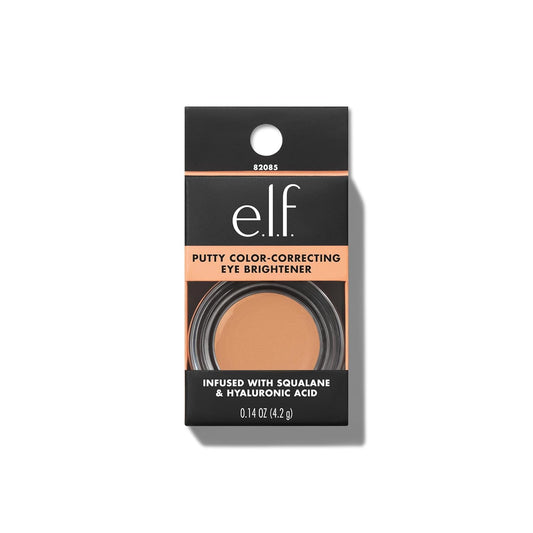 e.l.f. Putty Color-Correcting Eye Brightener | Brightens Dark Circles, Hydrating Under-Eye Primer with Hyaluronic Acid & Squalane – Vegan & Cruelty-Free (Light/Medium, 0.14 oz)