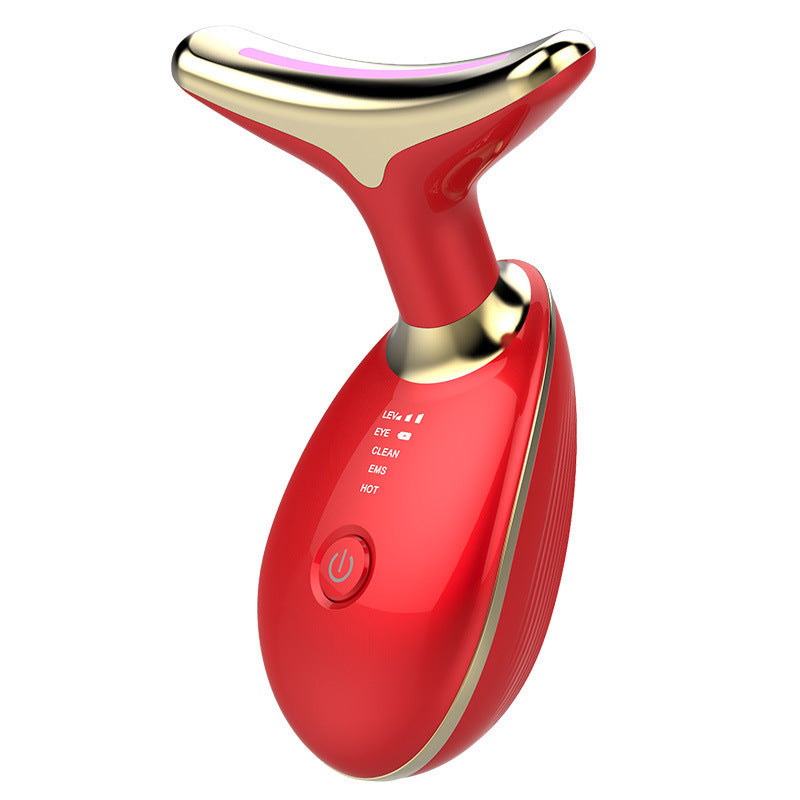 LuxuryGlow EMS Thermal Neck Tightening Massager – Anti-Wrinkle & Skin Lifting Device