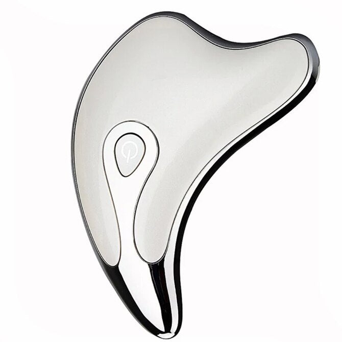 LuxuryGlow Electric Gua Sha Facial Massager – LED & Microcurrent Skin Rejuvenation Tool