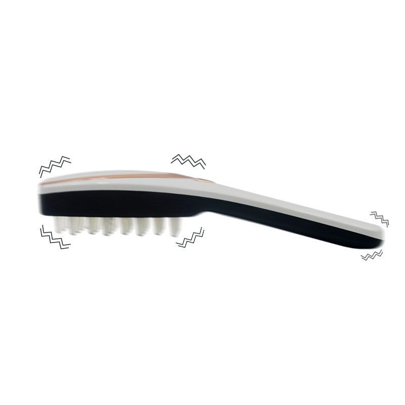 LuxuryGlow USB Iridescent Hair & Head Massager – 3-Speed Vibration Scalp Relaxer