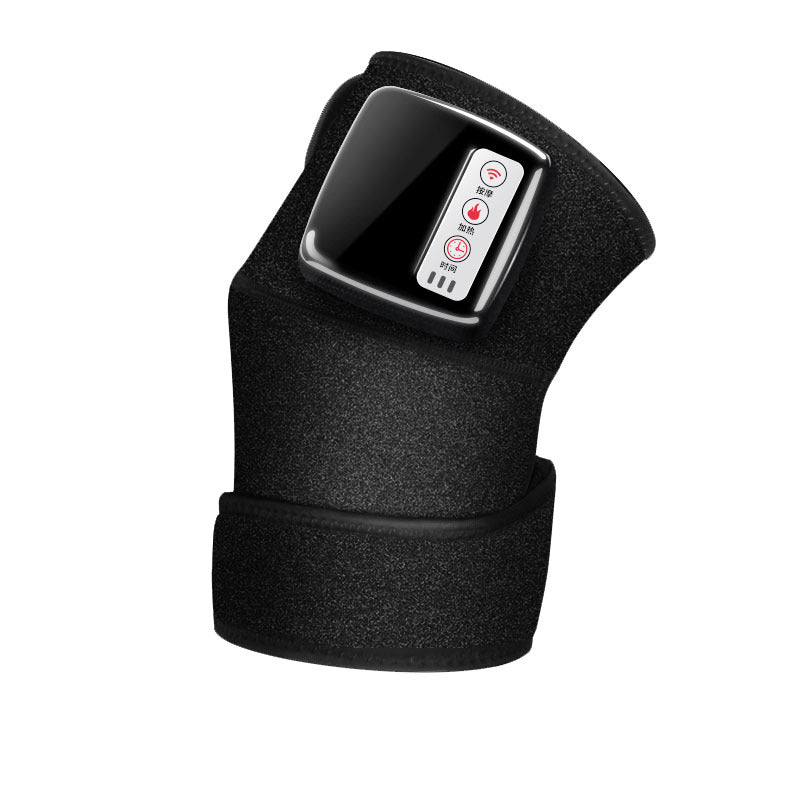 LuxuryGlow Electric Heating Knee Massager – Infrared Vibration Therapy Wrap for Pain Relief