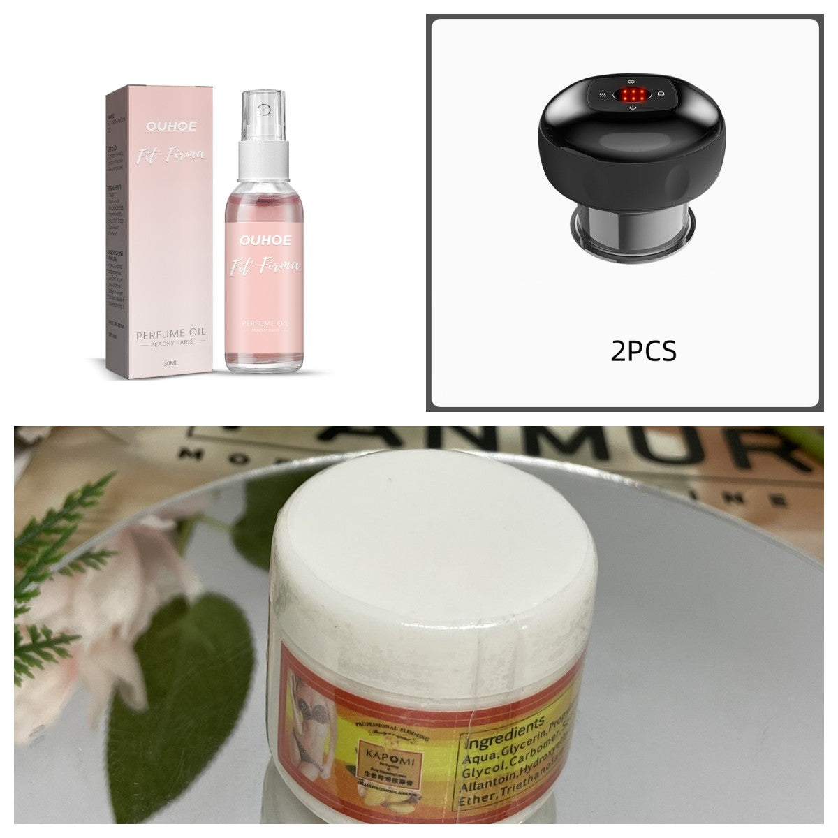 Electric Vacuum Cupping Massage Body Cups Anti-Cellulite Therapy Massager For Body Electric Guasha Scraping Fat Burning Slimming - LUXURY GLOW
