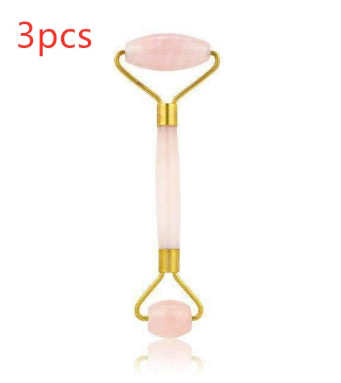 LuxuryGlow Natural Jade Facial Roller – Rejuvenating Beauty Massage Tool