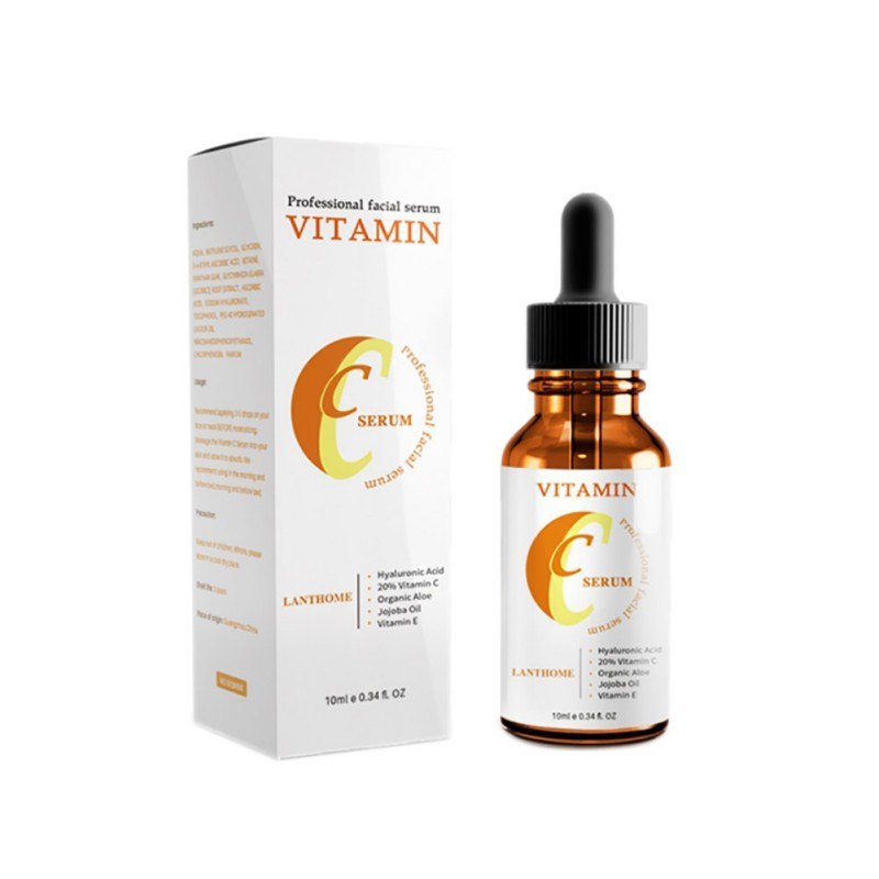 LuxuryGlow Vitamin C + Hyaluronic Acid Face Serum – Brightening & Anti-Aging