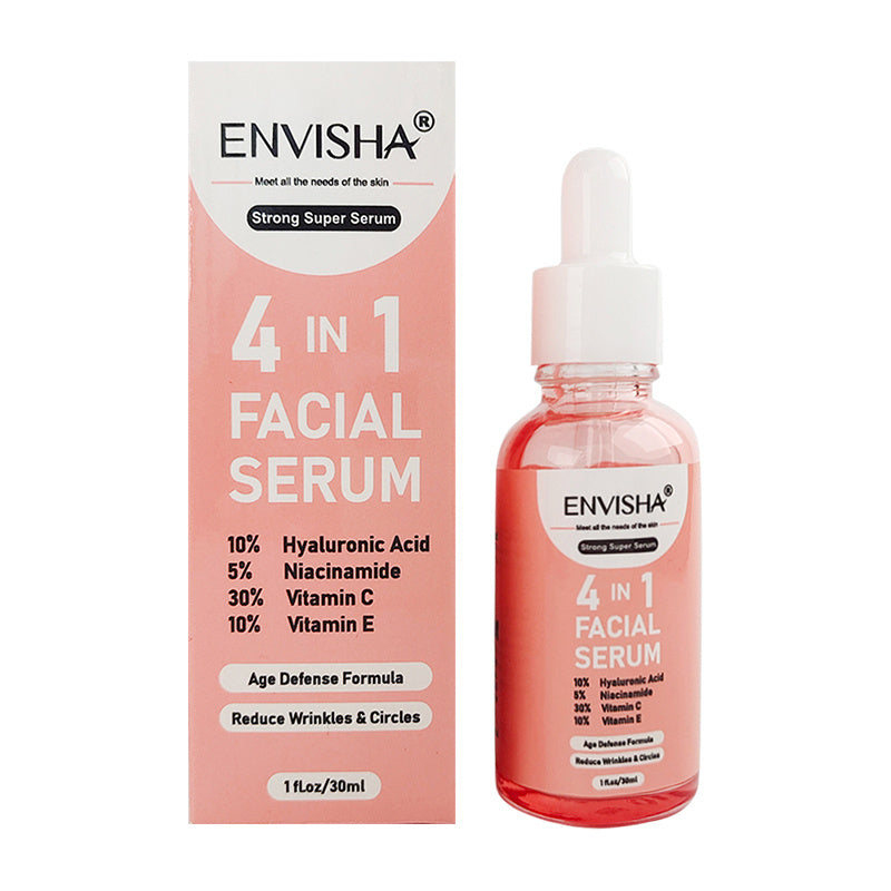 Suero Facial Blanqueador Antiedad ENVISHA – Esencia Hidratante y Reparadora de Arrugas (30 ml)