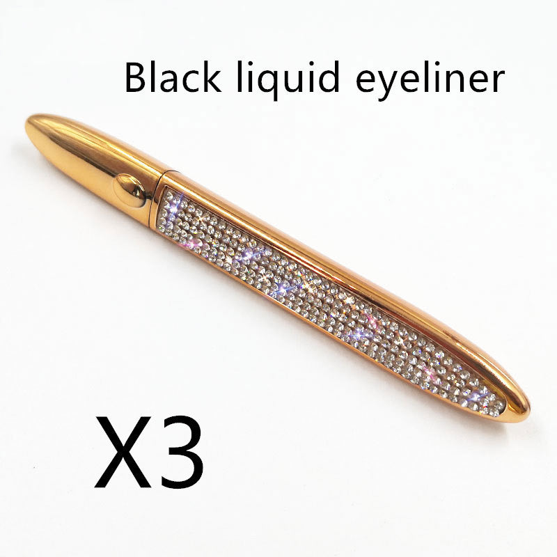 LuxuryGlow Self-Adhesive Eyeliner with False Lashes – No Glue Needed, Waterproof