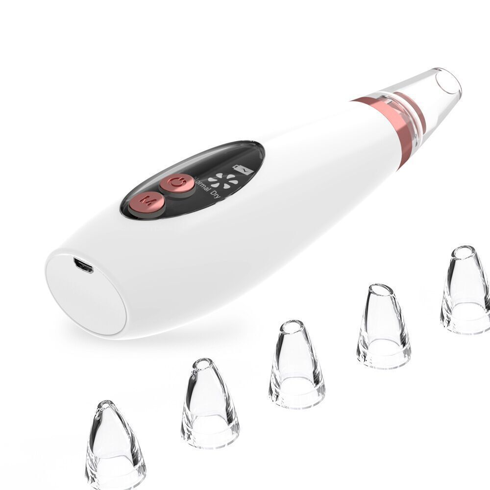 LuxuryGlow Rechargeable Blackhead Remover Vacuum – Deep Pore Cleanser & Acne Extractor