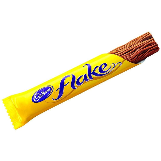 Cadbury Flake Milk Chocolate Bars – Crumbliest & Flakiest Chocolate Treat | 15g Each, Pack of 6 (Imported from UK)