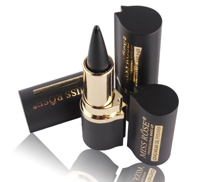 MISS ROSE Waterproof Black Liquid Eyeliner Pen – Smudge-Proof, Long-Lasting Matte Finish