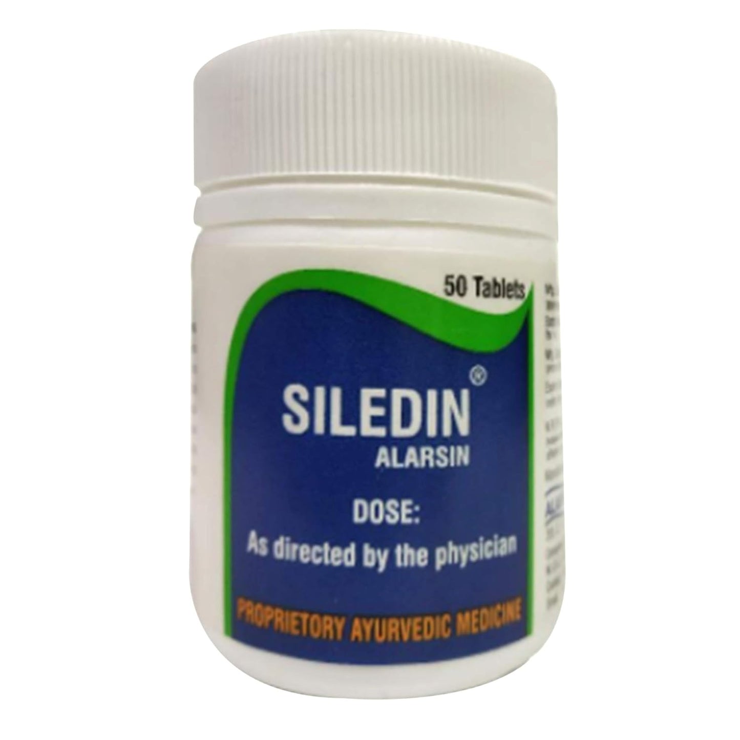 Alarsin Siledin Tablets (100 Tabs) – Ayurvedic Stress Relief & Anxiety Control Supplement