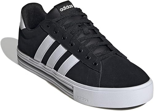 adidas Men's Daily 4.0 Sneakers | Stylish Leather Skate-Inspired Shoes