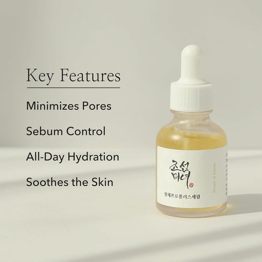 Beauty of Joseon Glow Serum with Propolis & Niacinamide – Korean Hydrating Facial Serum for Uneven Skin Tone, Dark Spots & Radiant Glow (30ml/1 fl.oz)