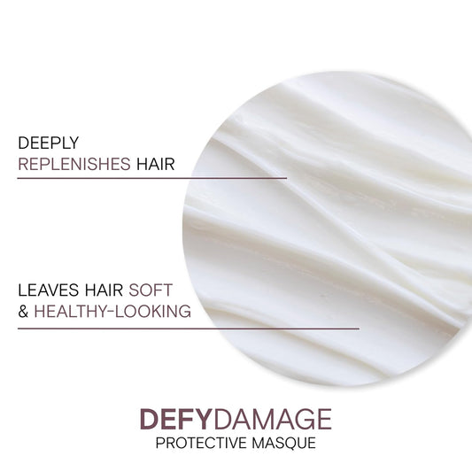 Joico Defy Damage Protective Masque – Strengthen Bonds & Preserve Hair Color with Moringa Seed Oil & Arginine – Cruelty-Free Treatment for All Hair Types