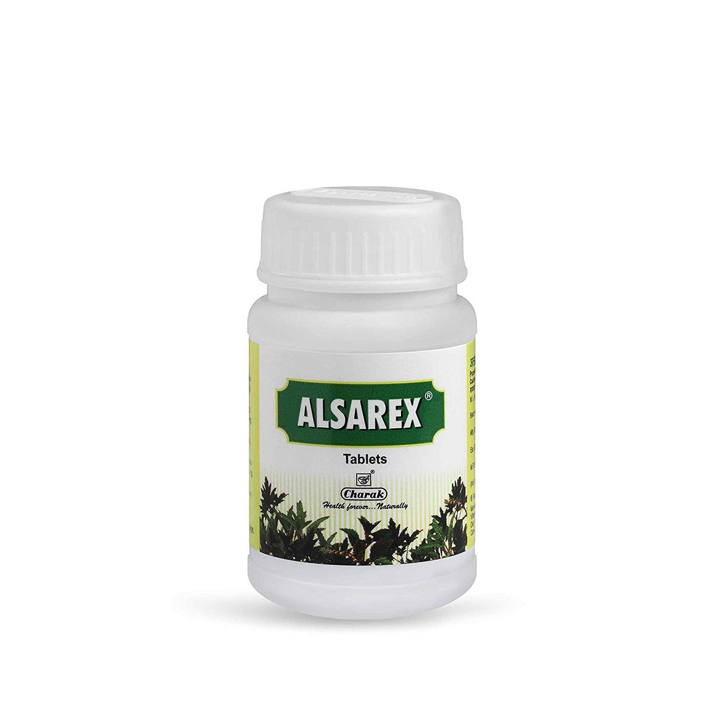 Charak Pharma Alsarex Tablets – Ayurvedic Relief for Nausea & Stomach Discomfort (40 Tablets)
