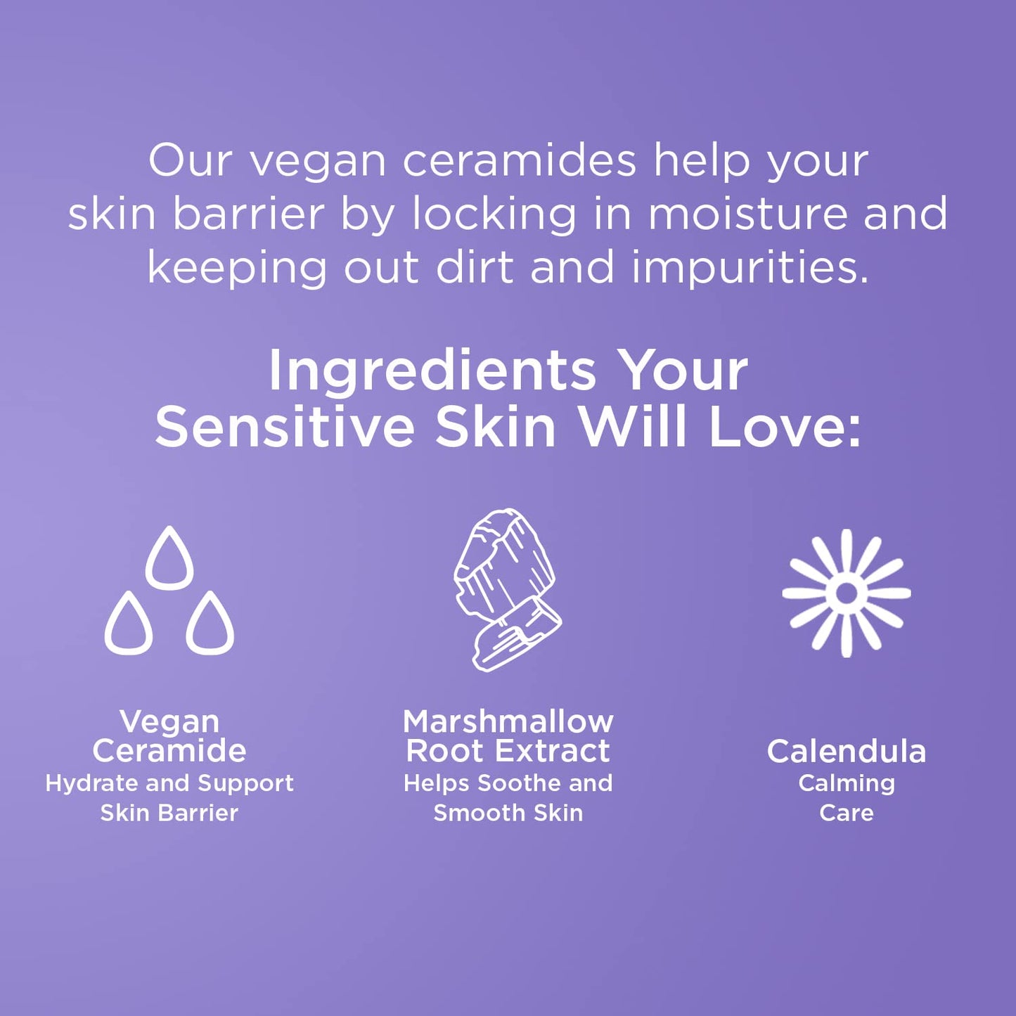 Pacifica Vegan Ceramide Face Wash – Gentle, Fragrance-Free Cleanser for Sensitive Skin