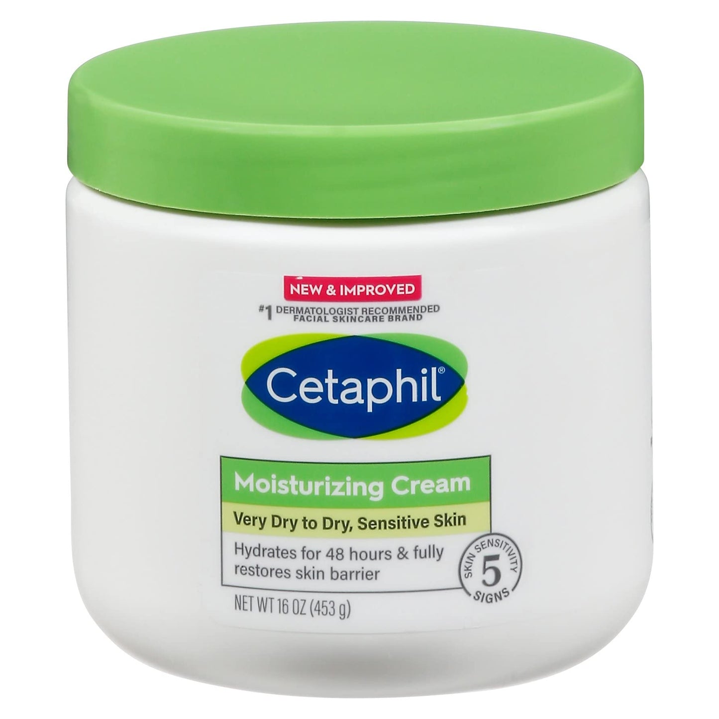 Cetaphil Moisturizing Cream – Fragrance-Free, 8.8 oz, Intense Hydration for Dry & Sensitive Skin