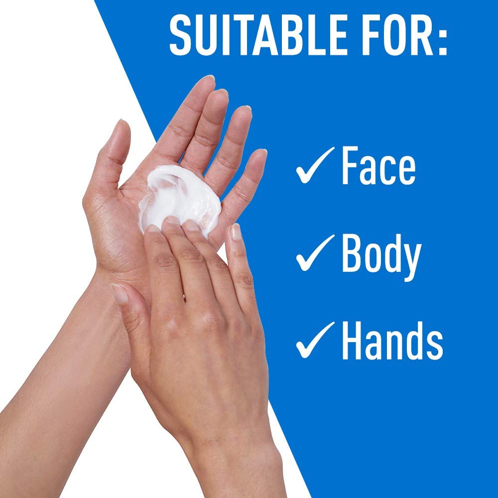 CeraVe Moisturizing Cream & Hydrating Facial Cleanser Set – Dry Skin Relief, 24-Hour Hydration, Fragrance-Free Skincare Bundle