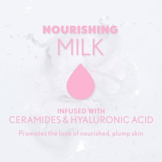 CoverGirl Clean Fresh Nourishing Milk Spray – Hydrating & Plumping Face Mist with Hyaluronic Acid & Ceramides – Primer + Refresh Dewy Finish – Vegan – 100ml